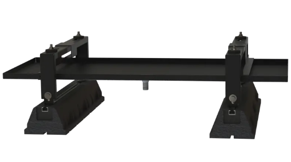 PAW-GRDSTD1100 Czarna podstawa do jednostki zewnętrznej z tacą ociekową szer. 1100 mm