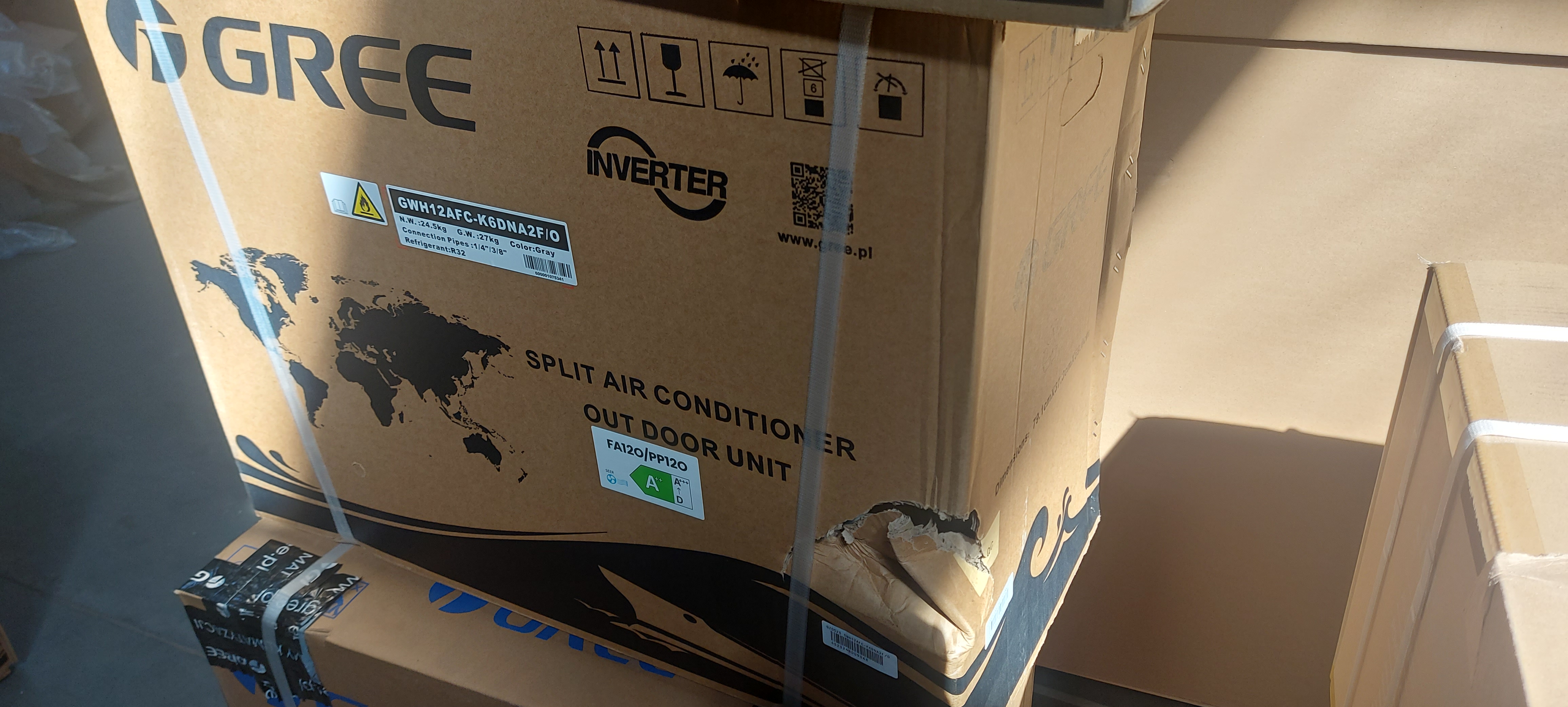 GWH12AFC-K6DNA2F/O-2 GREE Fairy/Pular PRO 3,5kW (j. zew. R32) 2022/2024