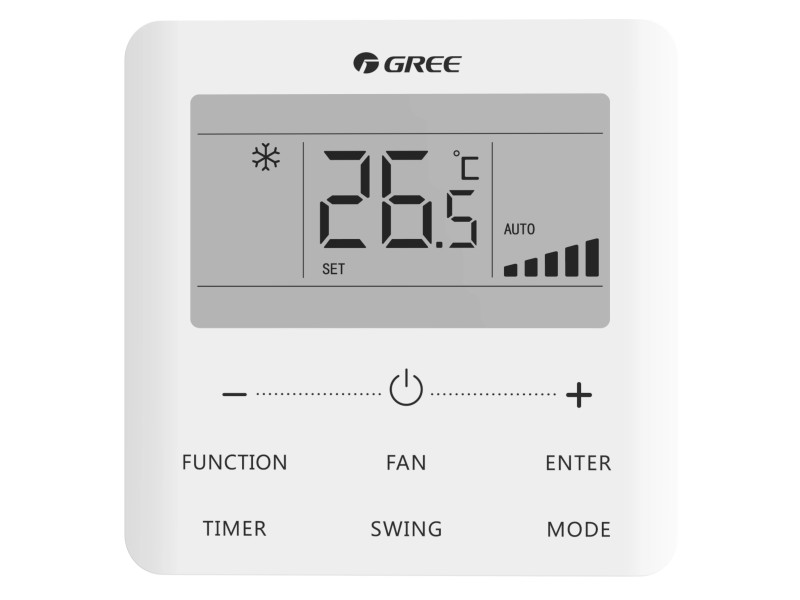 XE7A-24/HC GREE Sterownik przewodowy z Wi-Fi (U-Match)