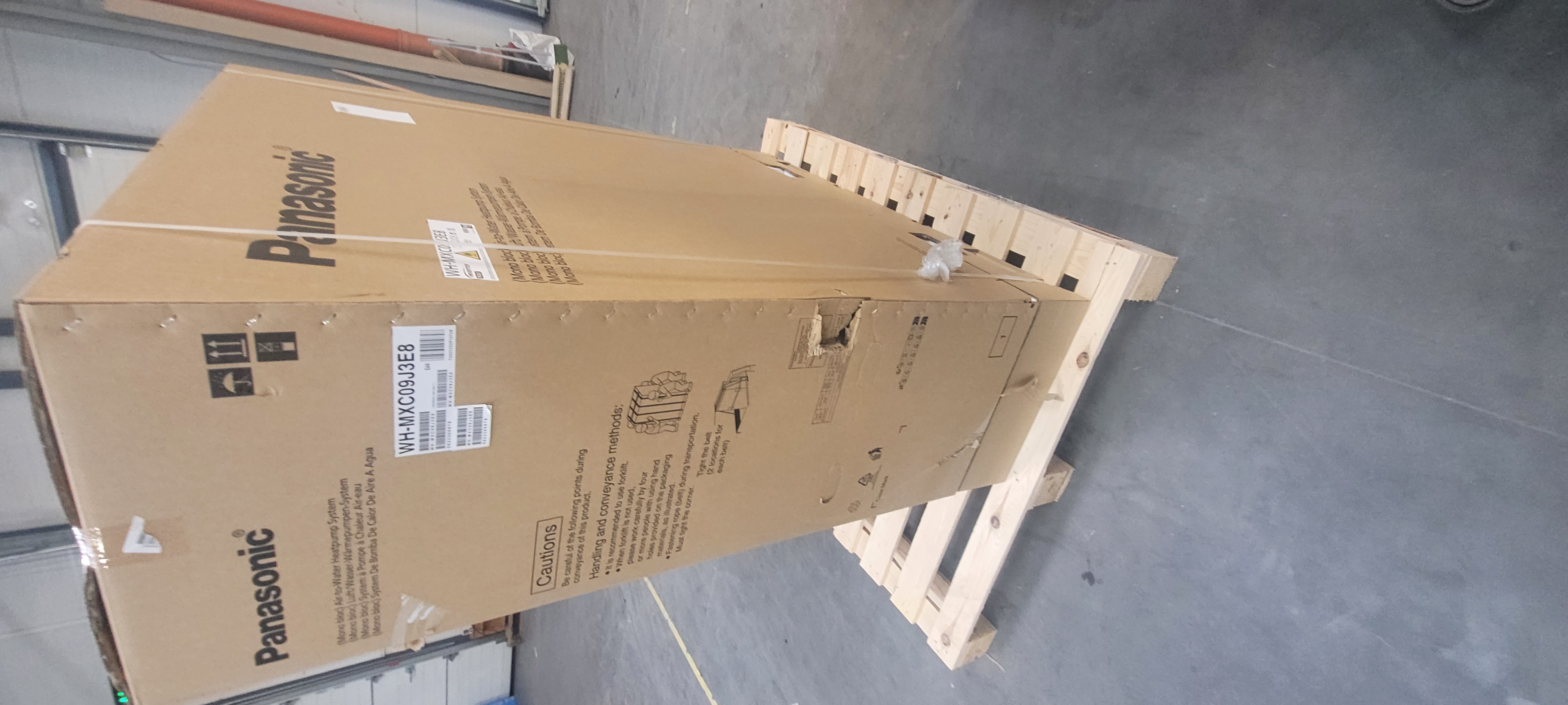 WH-MXC09J3E8-1 PANASONIC AQUAREA SERIA T-CAP J (chł./grz. 400V) (3-faz.) R32