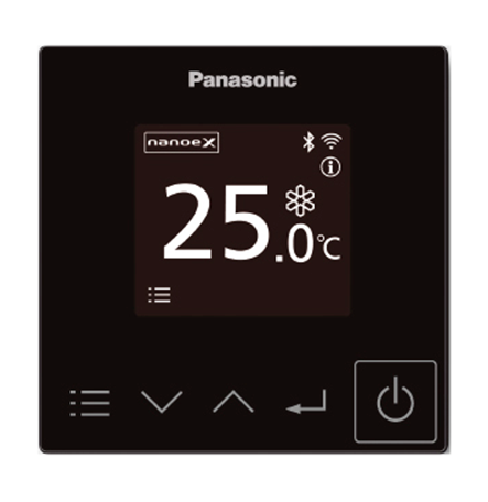 CZ-RTC6BL PANASONIC (sterownik przewodowy indywidualny z Bluetooth® dla jednostek kasetonowych (PACi)czarny)