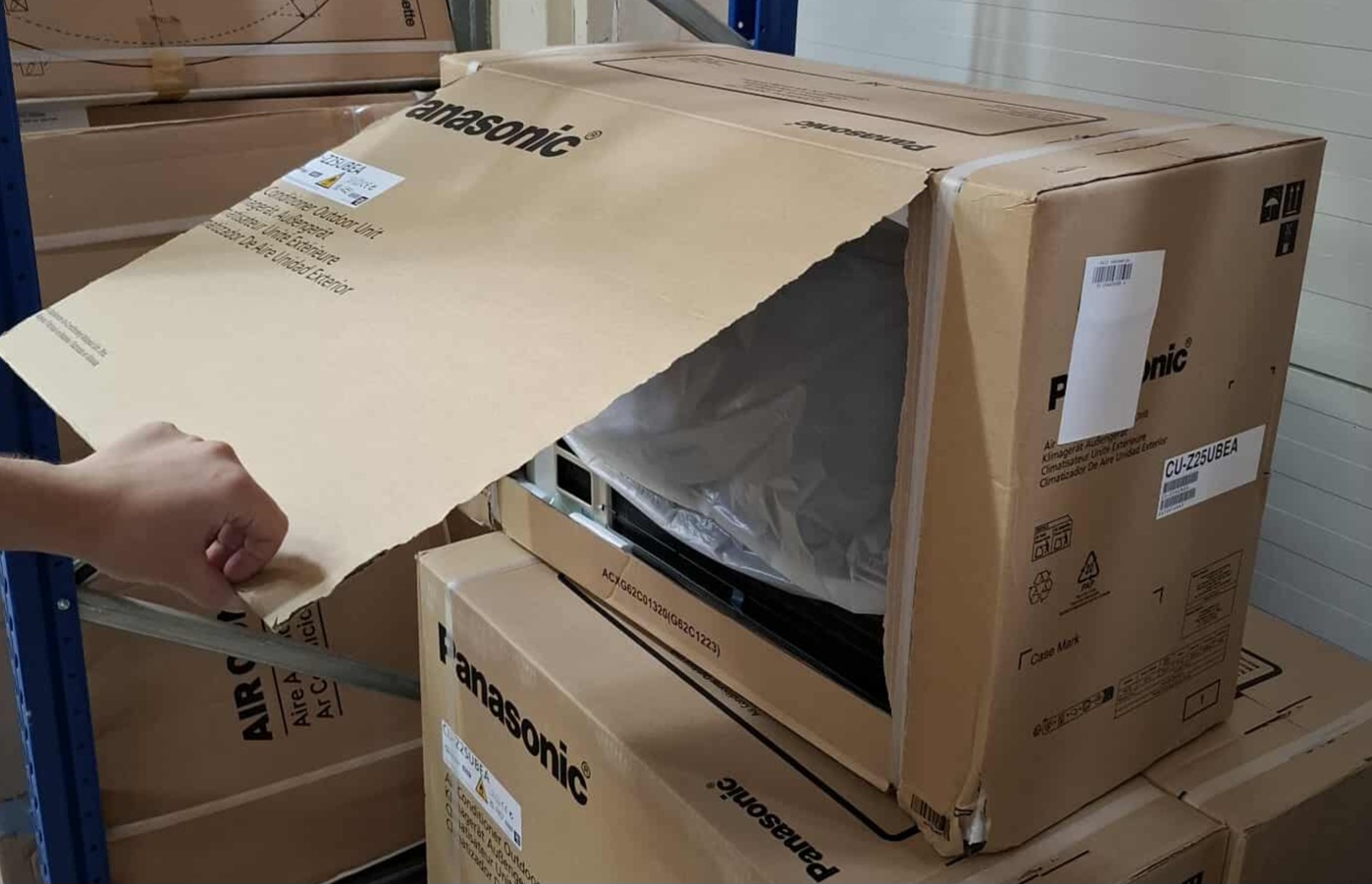 CU-Z25UBEA-1 PANASONIC konsola/kanałowa 2,5kW (j. zew. R32)