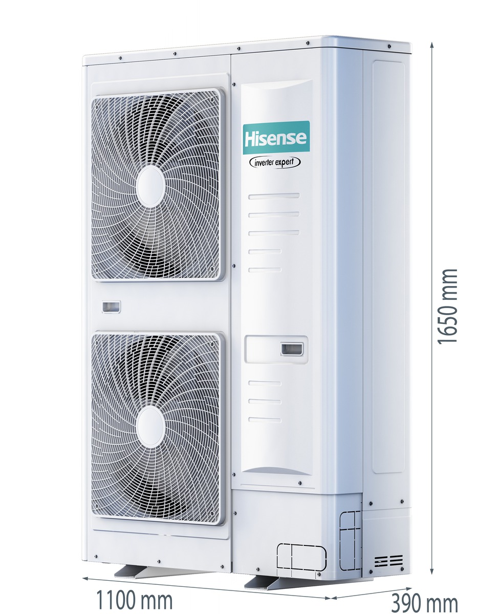 AUW200U6RZ8 HISENSE Turbo Inverter 20,0kW (j. zew. R32 3-faz.)
