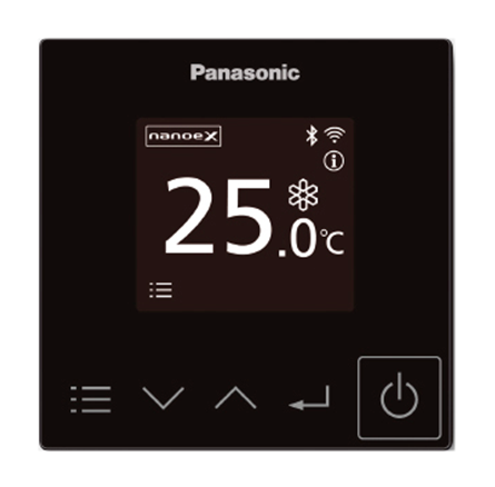 CZ-RTC6 PANASONIC (sterownik przewodowy indywidualny dla jednostek kasetonowych (PACi), czarny)