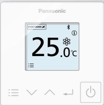 CZ-RTC6WBL PANASONIC (sterownik przewodowy indywidualny z Bluetooth® dla jednostek kasetonowych (PACi) biały)